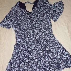 Blue Romper Size M
